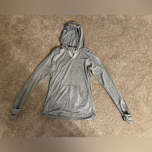 Nike Gray Dri-Fit Hooded Top